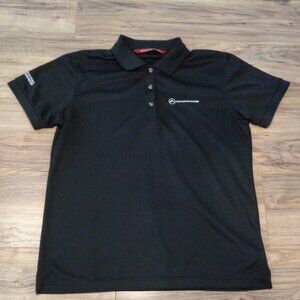 ADVANTAGE by Stormtech Size Large Black New Women's Polo Top Shirt